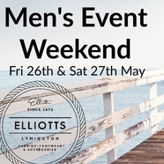 Elliotts of Lymington Men's Weekend event