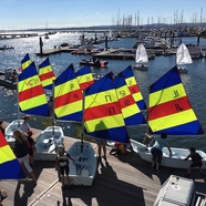 Learning to sail in Lymington