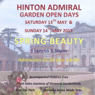 Hinton Admiral open garden weekend