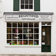 Hassan Hicks opticians in Lymington
