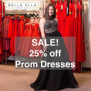 Belle Ella Prom Dress sale - starts Saturday 17 March